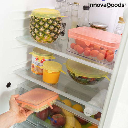 Set of 10 Reusable and Adjustable Lids Lilyd InnovaGoods
