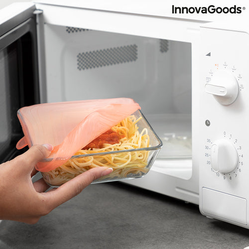 Set of 10 Reusable and Adjustable Lids Lilyd InnovaGoods
