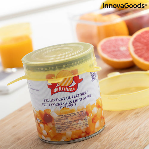 Set of 10 Reusable and Adjustable Lids Lilyd InnovaGoods