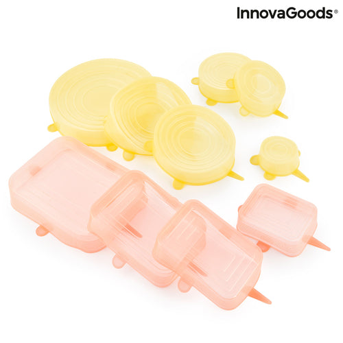 Set of 10 Reusable and Adjustable Lids Lilyd InnovaGoods