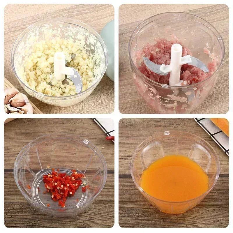 Manual Multi-function Grinding Chopper Food Vegetables Cutter Meat