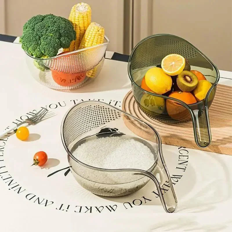 Kitchen washing gadget rice washing and fruits
