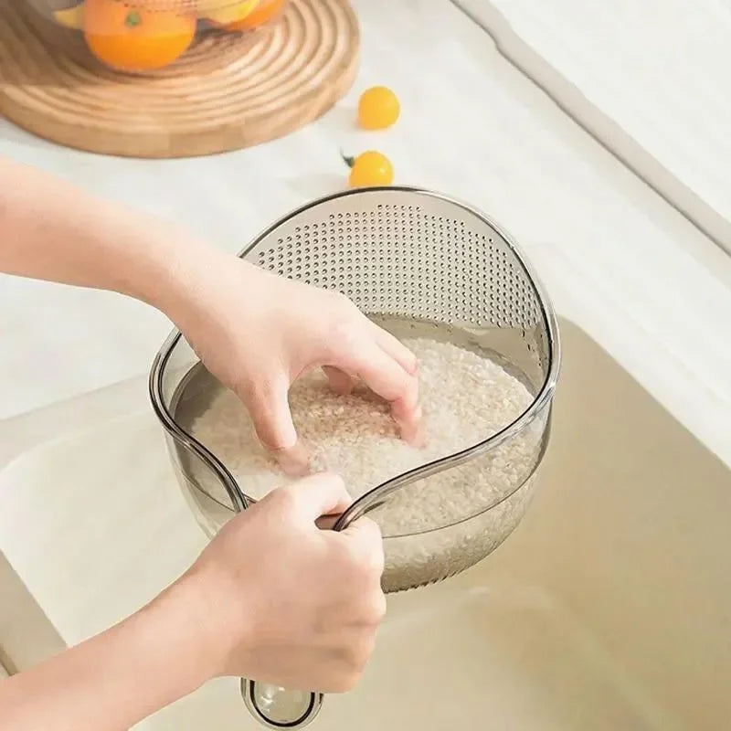 Kitchen washing gadget rice washing and fruits