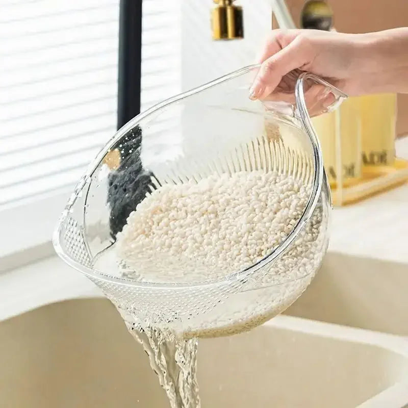 Kitchen washing gadget rice washing and fruits