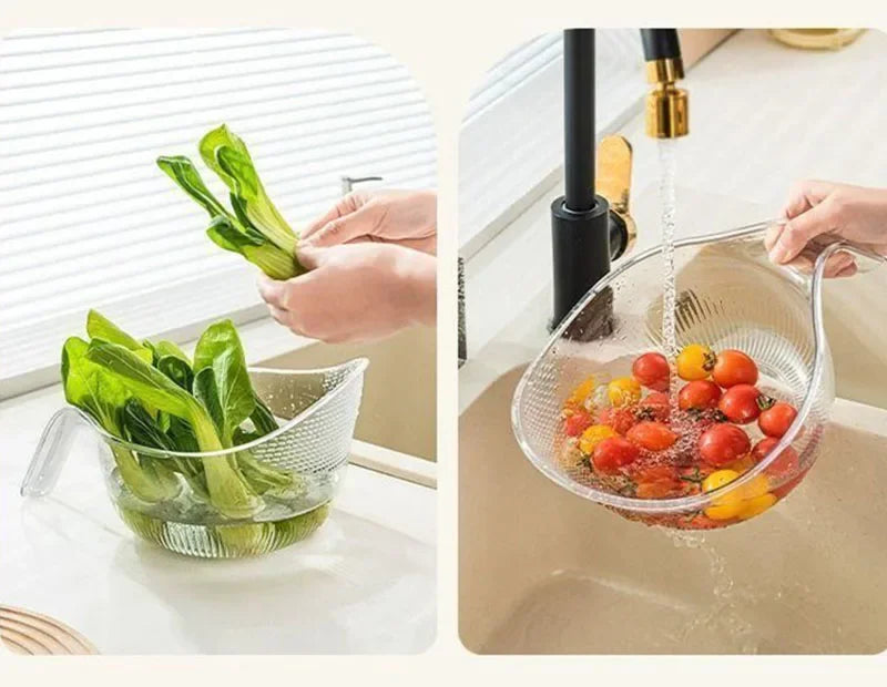 Kitchen washing gadget rice washing and fruits