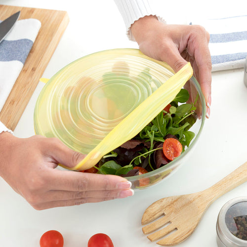 Set of 10 Reusable and Adjustable Lids Lilyd InnovaGoods