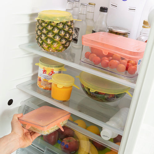 Set of 10 Reusable and Adjustable Lids Lilyd InnovaGoods