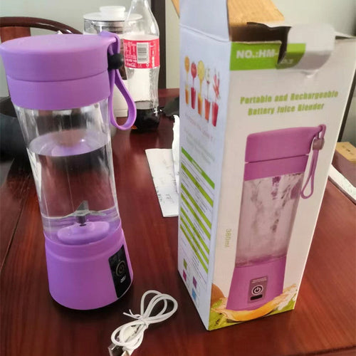 Portable Blender With USB Rechargeable Mixer